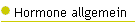 Hormone allgemein